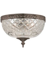 Paros 8" Flush-Mount Ceiling Light